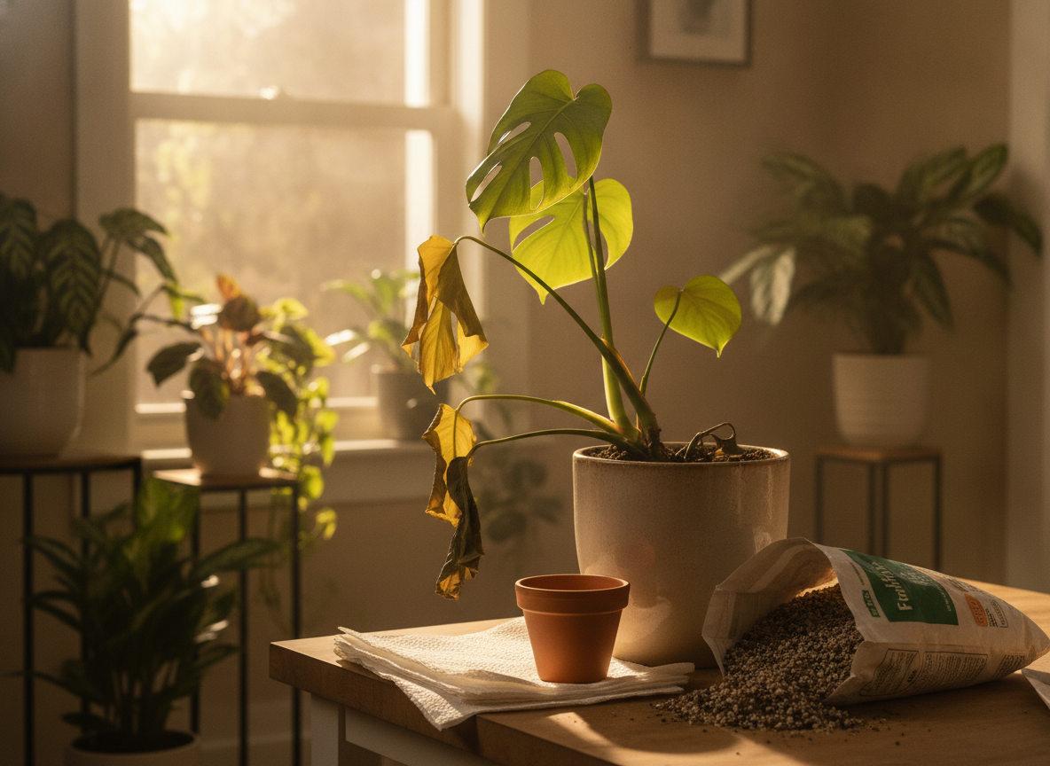 How to Save an Overwatered Plant